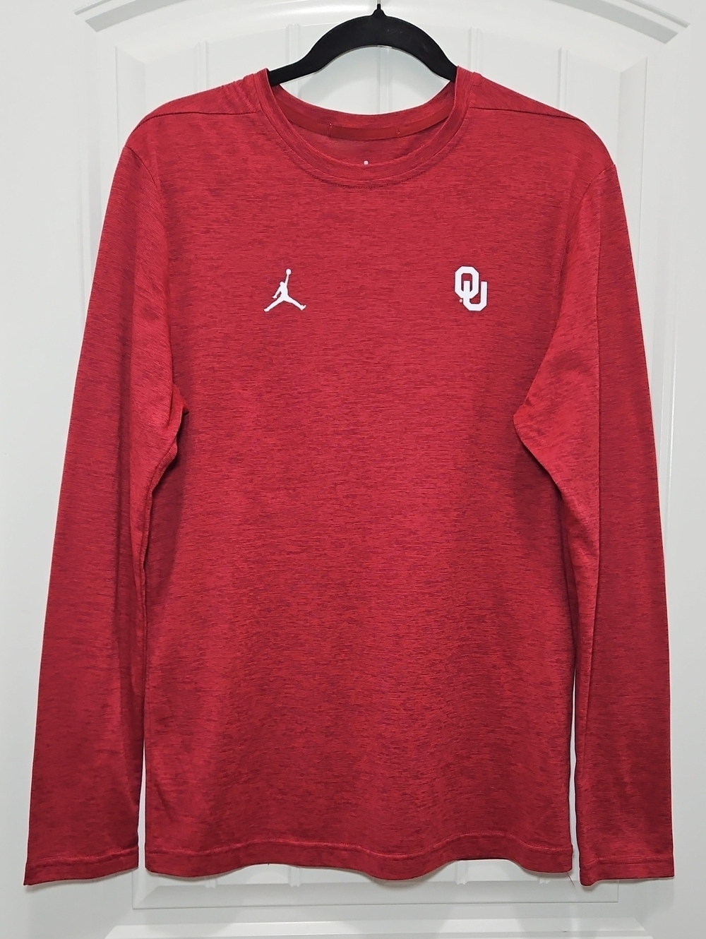 Jordan Long Sleeve Oklahoma Sooners OU Performance Shirt Men's Small